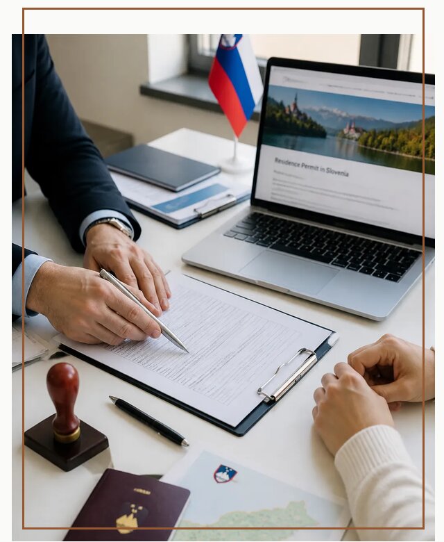Оформление вида на жительство в Словении под ключ в Холмске