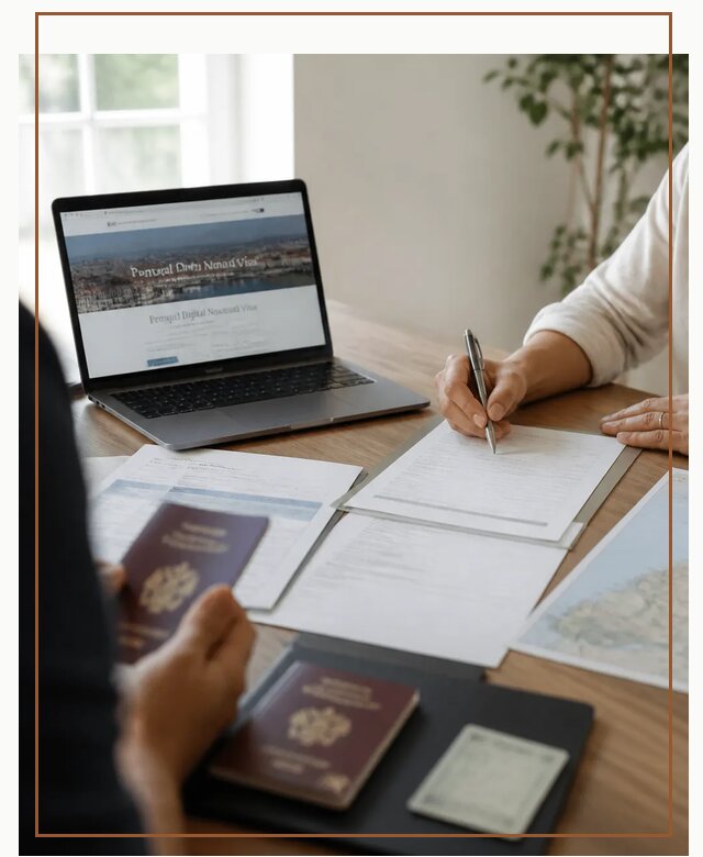 Оформление Digital Nomad и ВНЖ Португалии в Холмске